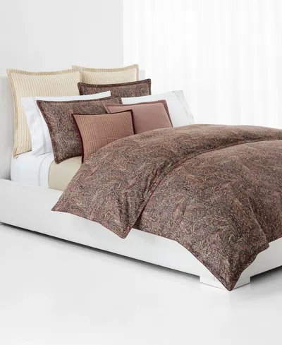 Ralph Lauren Hallie 3-pc. Comforter Set, King In Tan Multi
