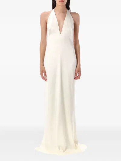 Ralph Lauren Halterneck Backless Gown