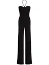 Ralph Lauren Halterneck Jumpsuit In Black