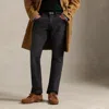 Ralph Lauren Hampton Relaxed Straight Stretch Jean In Black