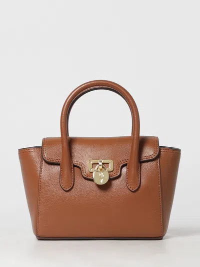 Ralph Lauren Handbag Lauren  Woman Color Leather In Brown