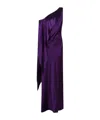 Polo Ralph Lauren Stretch-silk Charmeuse Lizzie Maxi Dress In Black