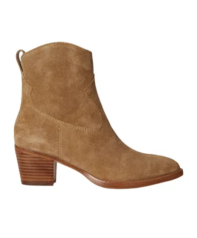 Ralph Lauren Harpher Boot Cowboy Boots In Brown