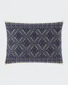Ralph Lauren Haywood Embroidery Pillow In Blue