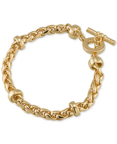 Ralph Lauren Gold-tone Heavy Chain Toggle Bracelet