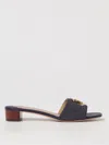 Ralph Lauren Heeled Sandals Lauren  Woman Color Blue In Blue