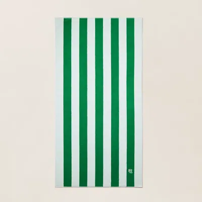 Ralph Lauren Henley Beach Towel In Billiard