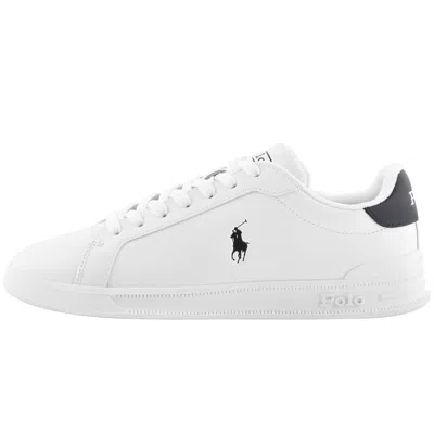 Ralph Lauren Heritage Court Trainers White
