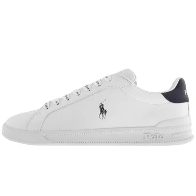 Ralph Lauren Heritage Court Trainers White