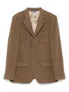 Polo Ralph Lauren Herringbone Blazer In Brown