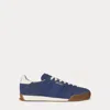 Ralph Lauren Hester Perforated Suede Sneaker