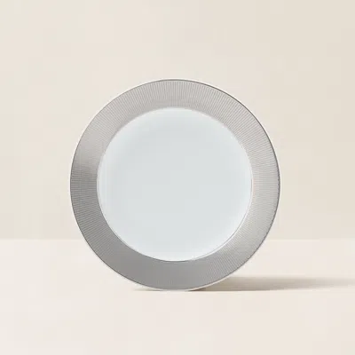 Ralph Lauren Hewitt Salad Plate In Platinum Grey In Gray