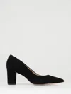 Ralph Lauren 70mm Lanette Pointed-toe Suede Pumps In Black