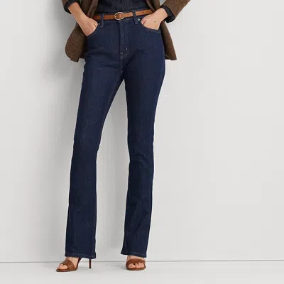 Ralph Lauren High-rise Boot Jean In Rinse Wash