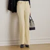 Ralph Lauren High-rise Corduroy Flare Pant In Nude
