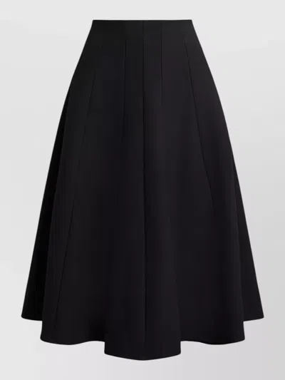 Ralph Lauren High Waist Midi Pleated Skirt