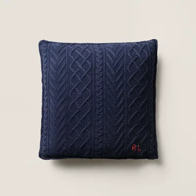 Ralph Lauren Highland Throw Pillow In Navy In Blue