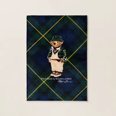 Polo Ralph Lauren Highmoore Polo Bear Throw Blanket In Multi