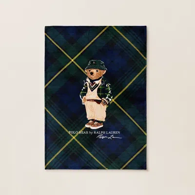 Ralph Lauren Highmoore Polo Bear Throw Blanket In Multi