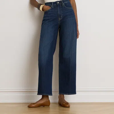 Ralph Lauren High-rise Relaxed Straight Jean In Marina Wash