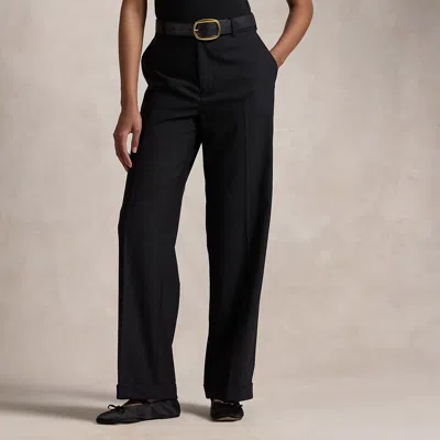 Polo Ralph Lauren High-rise Relaxed Straight Pant In Polo Black