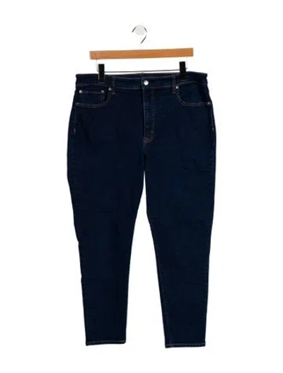 Pre-owned Ralph Lauren High-rise Skinny Leg Jeans In Blue