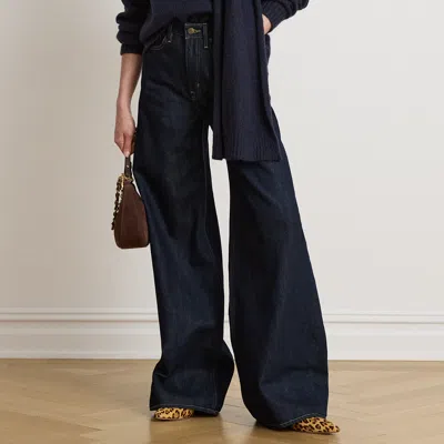 Ralph Lauren High-rise Super Wide-leg Jean In Rinse Wash