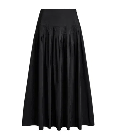 Ralph Lauren High-waisted Skirt In Black
