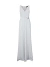Ralph Lauren Holidab Sleeveless Gown In White