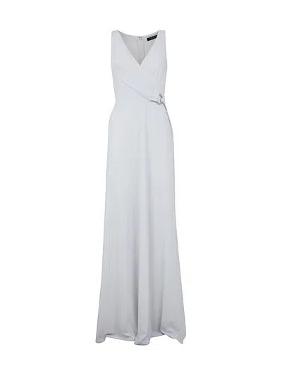 Lauren Ralph Lauren Holidab Sleeveless Gown In White