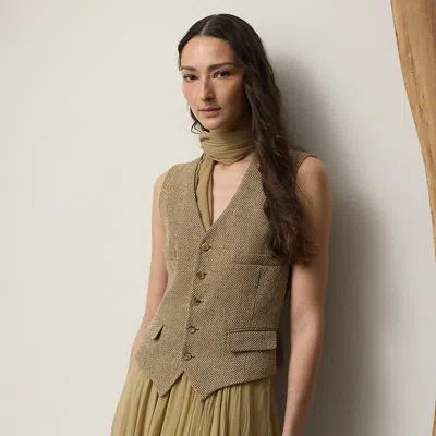 Ralph Lauren Holland Barleycorn Tweed Vest