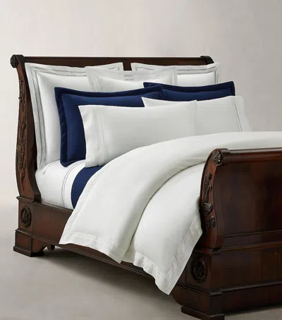 Ralph Lauren Home Alistair King Fitted Sheet In White