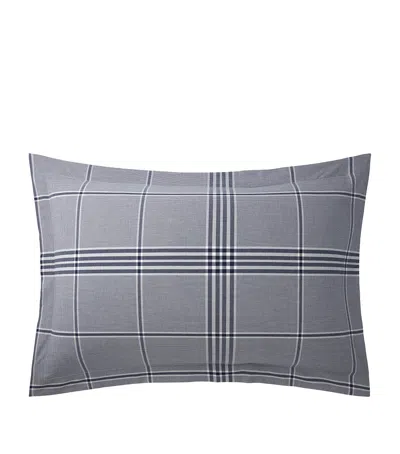 Ralph Lauren Home Cotton August  Oxford Pillowcase In Gray