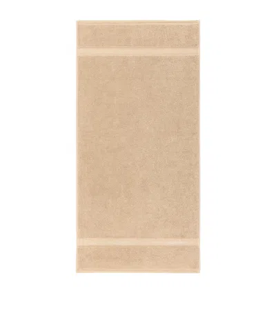 Ralph Lauren Home Cotton Dulaney Hand Towel In Brown