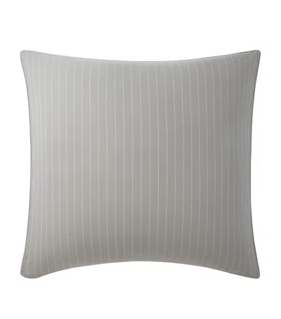 Ralph Lauren Home Cotton Kerrigan Square Oxford Pillowcase In Gray