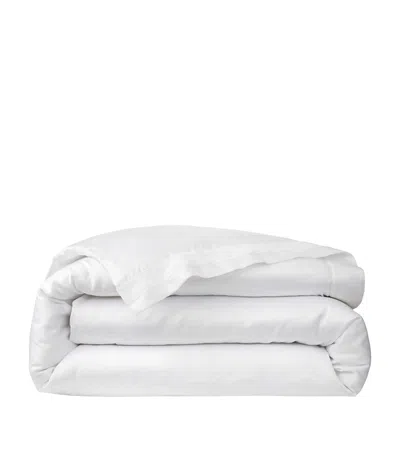 Ralph Lauren Home Cotton Sateen Alistair  Duvet Cover In White