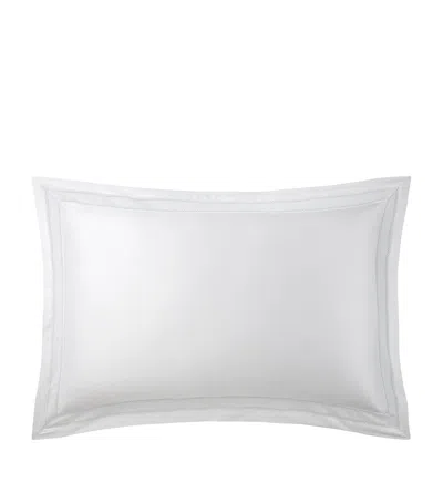 Ralph Lauren Home Cotton Sateen Alistair King Oxford Pillowcase In White