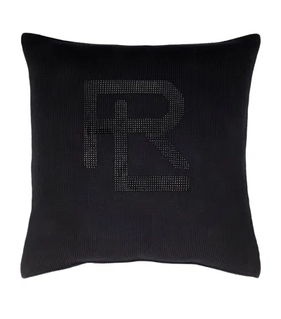 Ralph Lauren Home Hawthorne Cushion Cover In Black