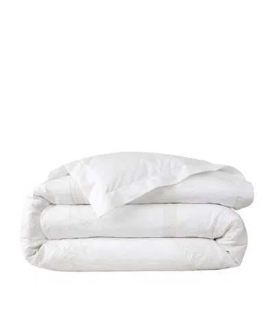 Ralph Lauren Home Meadow Lane King Duvet Cover In White
