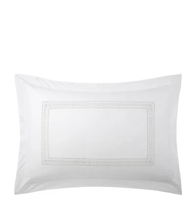 Ralph Lauren Home Meadow Lane King Oxford Pillowcase In White