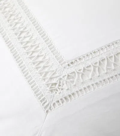 Ralph Lauren Home Meadow Lane Square Oxford Pillowcase In White