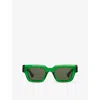 Polo Ralph Lauren Ralph Lauren Home Mens Bv1230s Square-frame Acetate Sunglasses