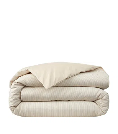 Ralph Lauren Home Oxford King Duvet Cover In Neutral