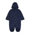 Ralph Lauren Hooded Barn Ski Suit In Blue