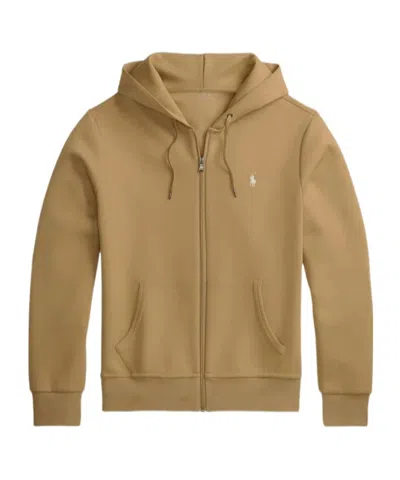 Ralph Lauren Hooded Sweatshirt In Brown