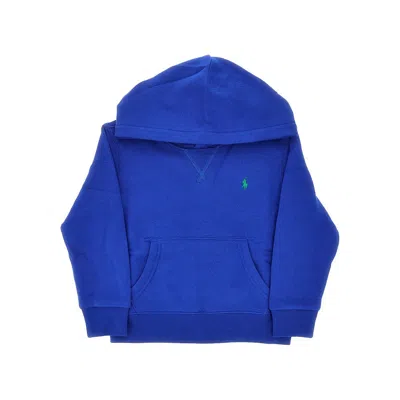 RALPH LAUREN HOODIE WITH EMBROIDERED LOGO KIDS