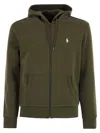 Ralph Lauren Hoodie With Zip In Green