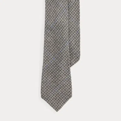 Ralph Lauren Houndstooth-overcheck Wool Tie