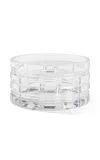 Ralph Lauren Hudson Plaid Nut Bowl In Transparent
