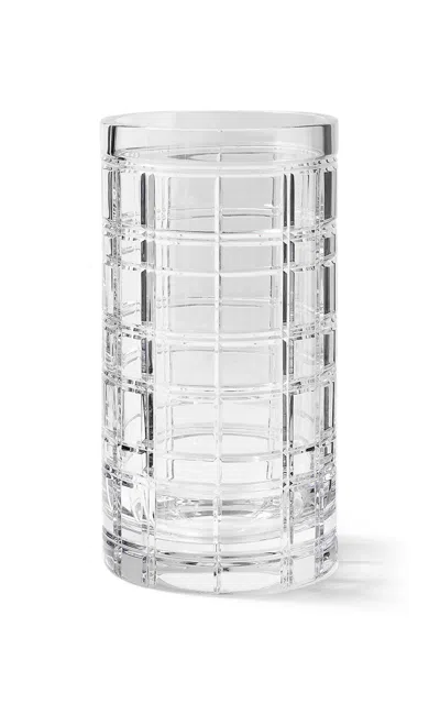 Ralph Lauren Hudson Plaid Vase In Transparent